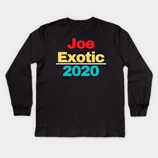 Joe Exotic 2020 Kids Long Sleeve T-Shirt